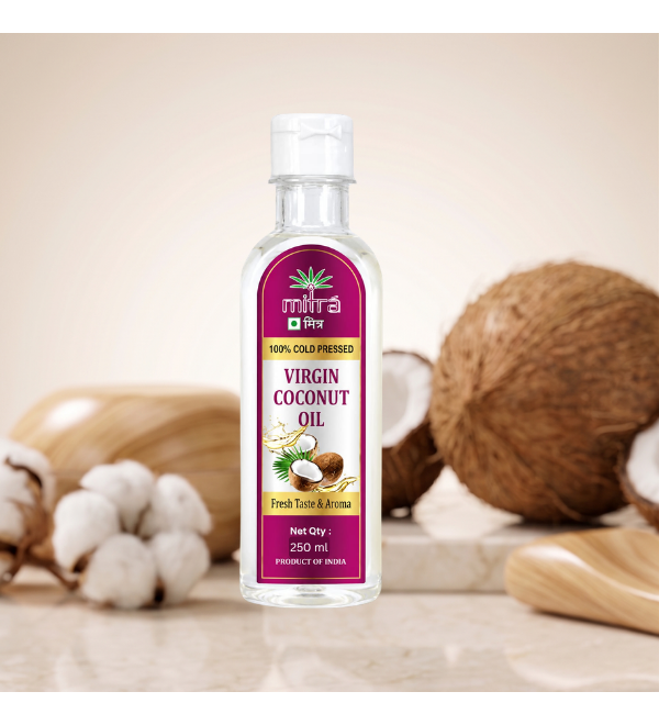 Mitra Cold Pressed Virgin Coconut Oil 250ml Pet