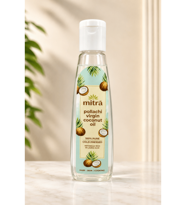 Mitra Cold Pressed Virgin Coconut Oil 125ml Pet